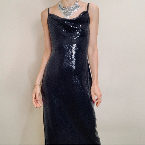 Brand New Abercrombie fitch sequins dress L - Picture 4 of 12